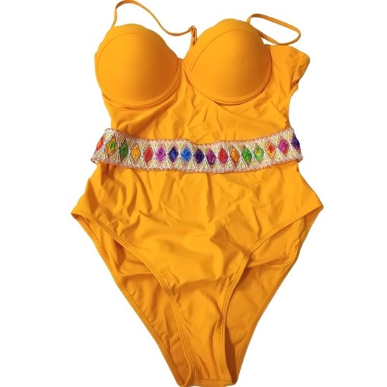 One-piece shell gathering hot spring swimsuit One-piece shell gathering hot spring swimsuit